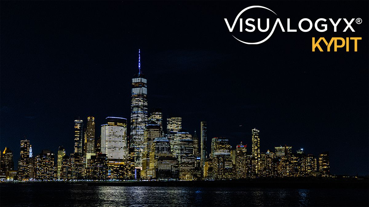 Skyline over New York City