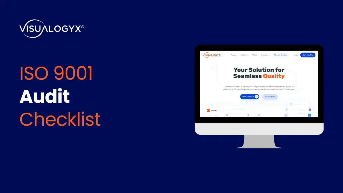 ISO 9001 Audit Checklist